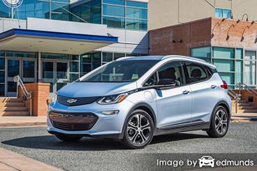 Insurance rates Chevy Bolt in Buffalo