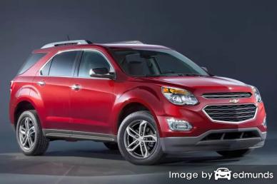 Insurance rates Chevy Equinox in Buffalo