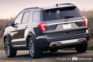Insurance rates Ford Explorer in Buffalo