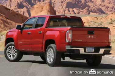 Discount GMC Canyon insurance