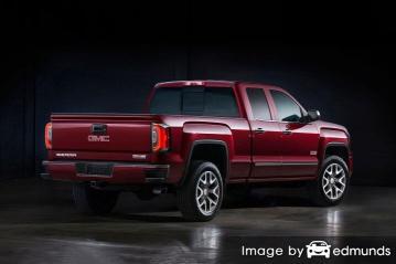 Insurance rates GMC Sierra in Buffalo