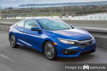 Insurance rates Honda Civic in Buffalo