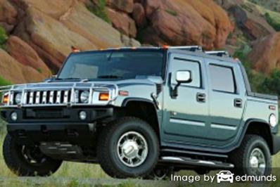 Insurance rates Hummer H2 SUT in Buffalo