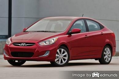 Insurance quote for Hyundai Accent in Buffalo