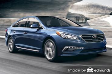 Insurance rates Hyundai Sonata in Buffalo