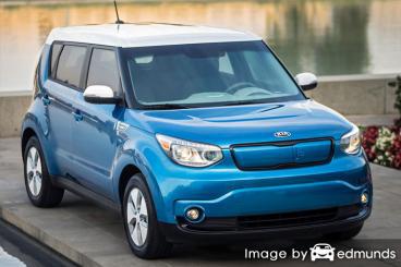 Insurance rates Kia Soul EV in Buffalo