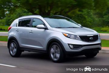 Insurance rates Kia Sportage in Buffalo