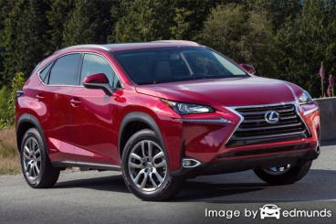 Insurance rates Lexus NX 300h in Buffalo