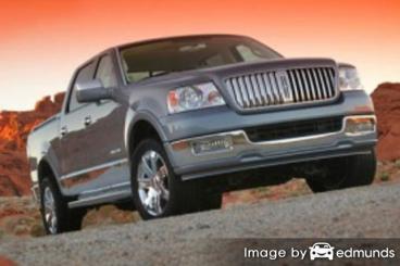 Insurance rates Lincoln Mark LT in Buffalo