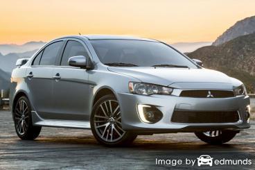 Insurance rates Mitsubishi Lancer in Buffalo