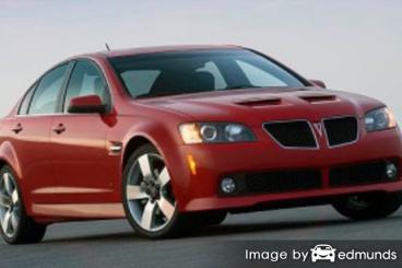 Discount Pontiac G8 insurance