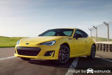 Insurance rates Subaru BRZ in Buffalo